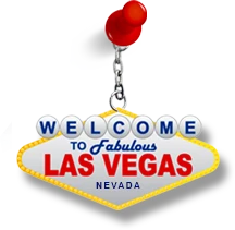 Las Vegas Sign Keychain